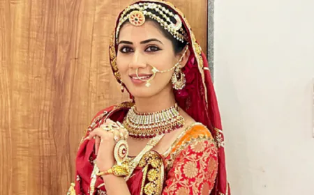 मनदीप कौर बनीं 'वसुधा' में शाही राजस्थानी दुल्हन, पारंपरिक लुक में देखकर खुद को आईने में निहारा